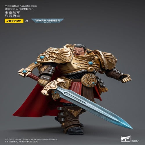 Warhammer 40k figurine 1/18 Adeptus Custodes Blade Champion 12 cm