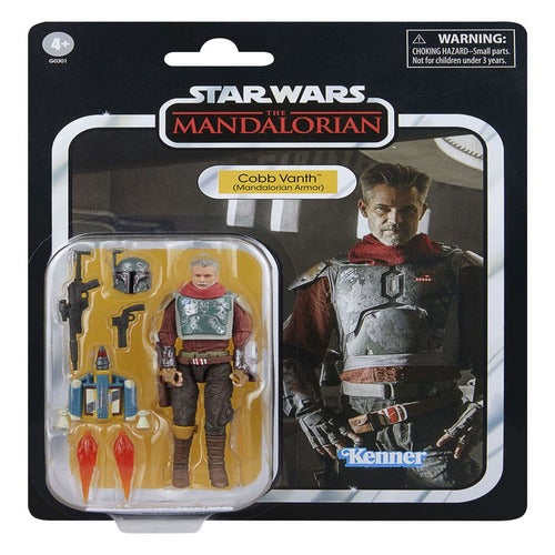 Star Wars: The Mandalorian Vintage Collection Actionfigur Cobb Vanth (Mandalorian Armor) 10 cm