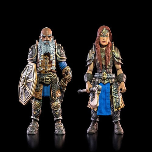 Mythic Legions: Rising Sons pack 2 figurines Exiles From Under the Mountain 15 cm