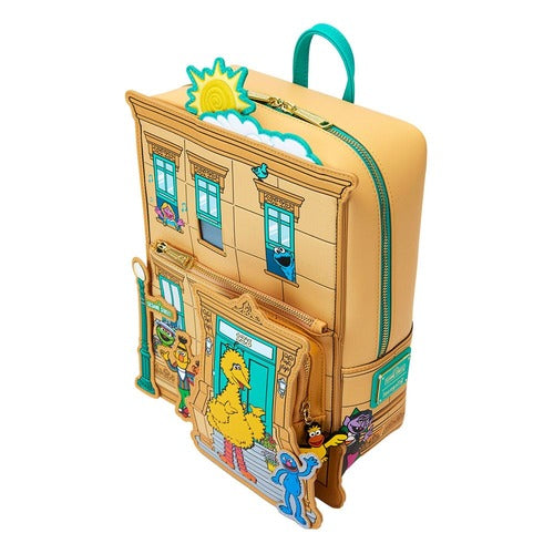 1, Rue Sésame Street by Loungefly Mini sac à dos Corner