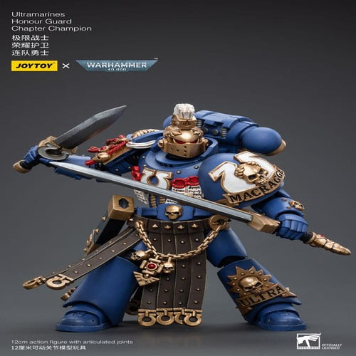 Warhammer 40k figurine 1/18 Ultramarines Honour Guard Chapter Champion 12 cm