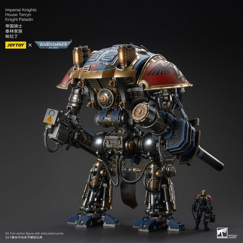 Warhammer 40k figurine 1/18 Imperial Knights House Terryn Knight Paladin 54 cm