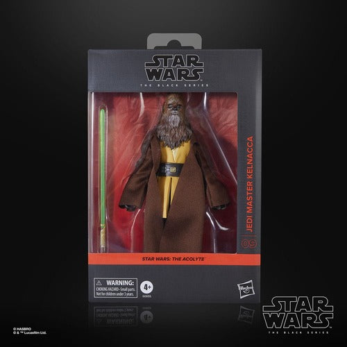 Star Wars: The Acolyte Black Series Actionfigur Jedi Master Kelnacca 15 cm