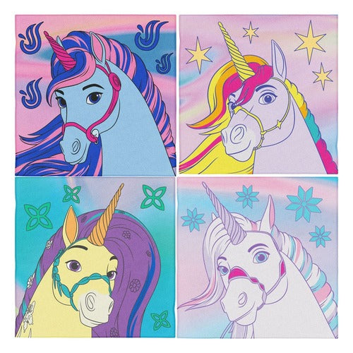 Unicorn Academy présentoir servietten de toilette magiques 30 x 30 cm (36)