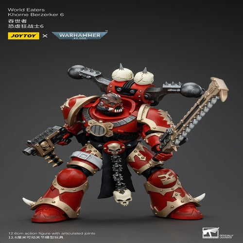 Warhammer 40k figurine 1/18 World Eaters Khorne Berzerker 6 13 cm