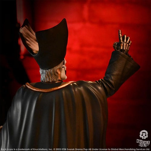 Ghost statuette Rock Iconz 1/9 Papa Emeritus IV (Black Robes) 22 cm
