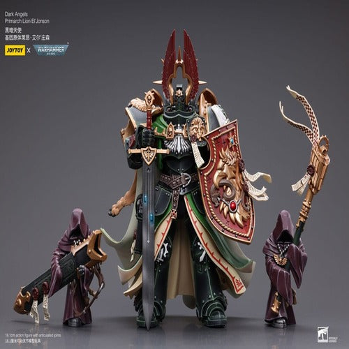 Warhammer 40k figurine 1/18 Dark Angels Primarch Lion El' Jonson 18 cm Reproduction