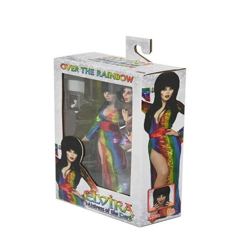 Elvira, Mistress of the Dark figurine Clothed Over the Rainbow Elvira 20 cm