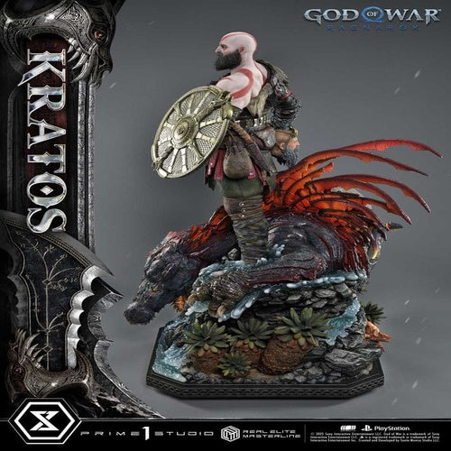 God of War: Ragnarok Real Elite Masterline Series Statue 1/3 Kratos 95 cm
