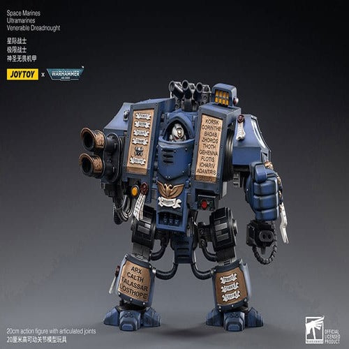 Warhammer 40k figurine 1/18 Space Marines Ultramarines Venerable Dreadnought 19 cm