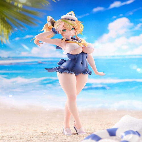 Phantasy Star Online 2 statuette PVC 1/7 Es Cool Breeze Gene - Summer Vacation 26 cm