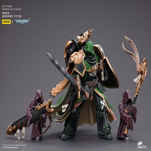 Warhammer 40k figurine 1/18 Dark Angels Primarch Lion El' Jonson 18 cm Reproduction