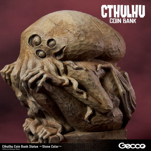 H.P. Lovecraft Cthulhu Mythos tirelire Cthulhu (Stone Color) 24 cm