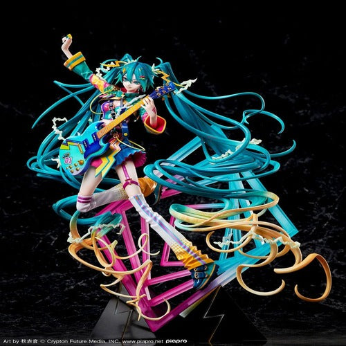 Hatsune Miku statuette PVC 1/7 Japan Tour 2023 Thunderbolt 32 cm
