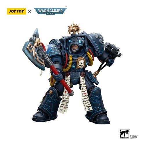 Warhammer 40k figurine 1/18 Ultramarines Librarian in Terminator Armour 12 cm