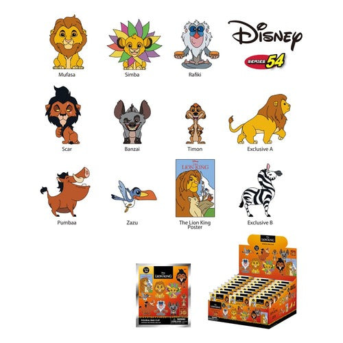 Disney présentoir porte-clés sac à dos 3DLe Roi lion 30th Anniversary (24)