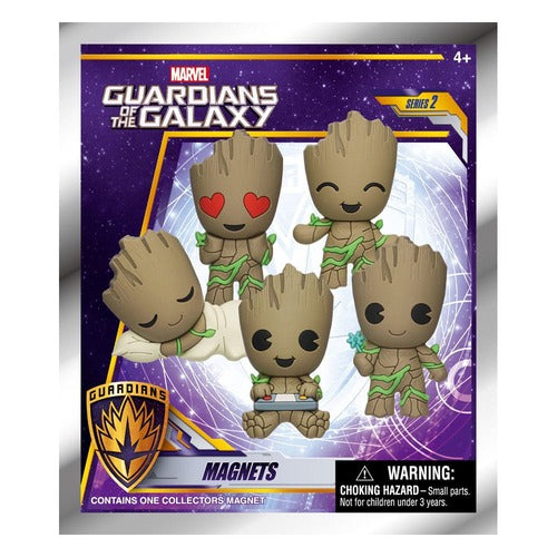 Guardian of the Galaxy présentoir aimants 3D Groot Series 2 (12)