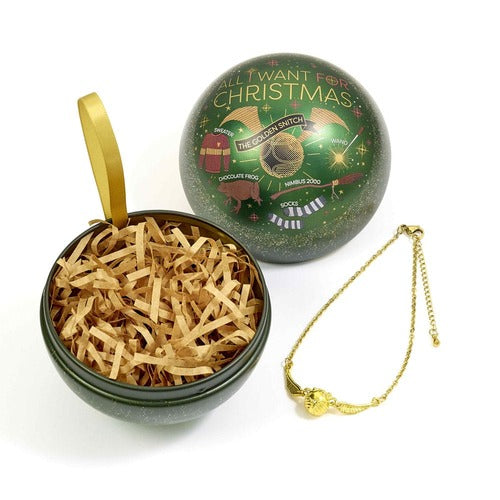 Harry Potter Christbaumschmuck mit Armband All I want for Christmas
