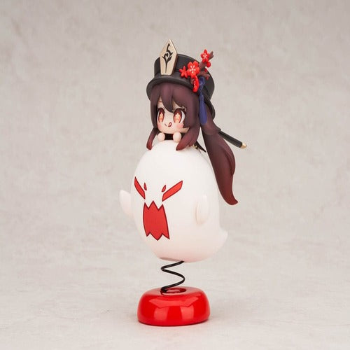 Genshin Impact statuette PVC Hu Tao Chibi Chara Yurayura Stand Ver. (re-run) 10 cm