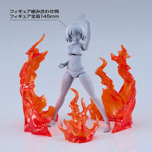 Original Character accessoires pour figurines The Simple Effect Flames: Red