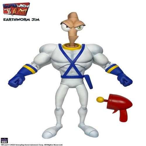 Earthworm Jim Actionfigur Wave 1: Earthworm Jim & Snot 15 cm