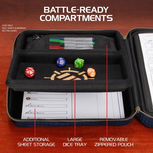 Enhance RPG Series Collector's Edition Organizer Case Blue