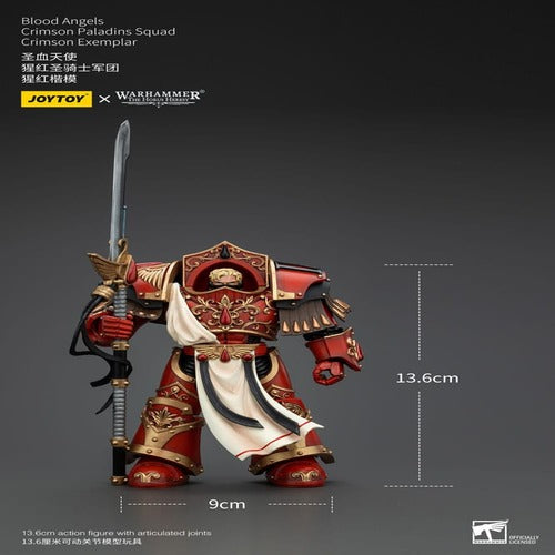Warhammer The Horus Heresy figurine 1/18 Blood Angels Crimson Paladins Squad Crimson Exemplar 14 cm