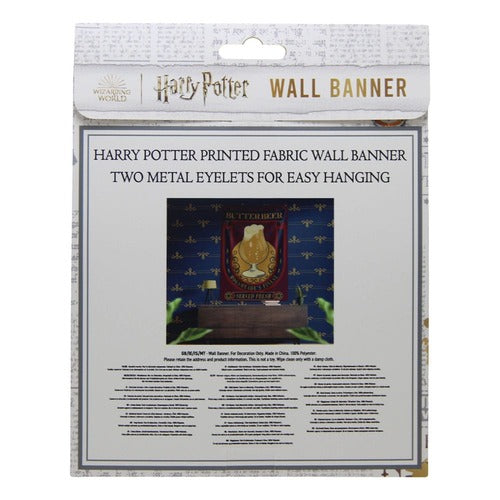 Harry Potter bannière Butterbeer 125 x 85 cm