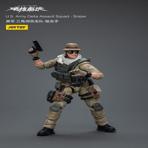 Hardcore Coldplay figurine 1/18 U.S. Army Delta Assault Squad Sniper 11 cm