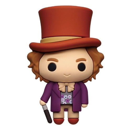 Charlie et la Chocolaterie aimant 3D Willy Wonka