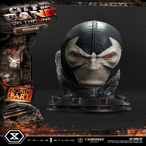 DC Comics Throne Legacy Collection Statue 1/4 Batman Bane on Throne Deluxe Bonus Version 61 cm