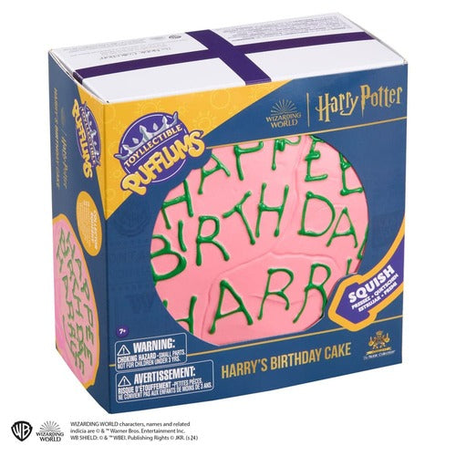 Harry Potter figurine anti-stress Squishy Pufflums Harry Potter Birthday Cake 14 cm