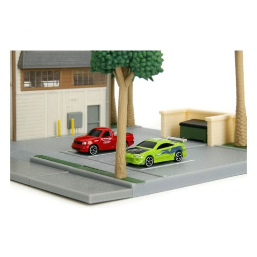 Fast & Furious Nano Metalfigs Nano Scene Diorama Toretto´s Café