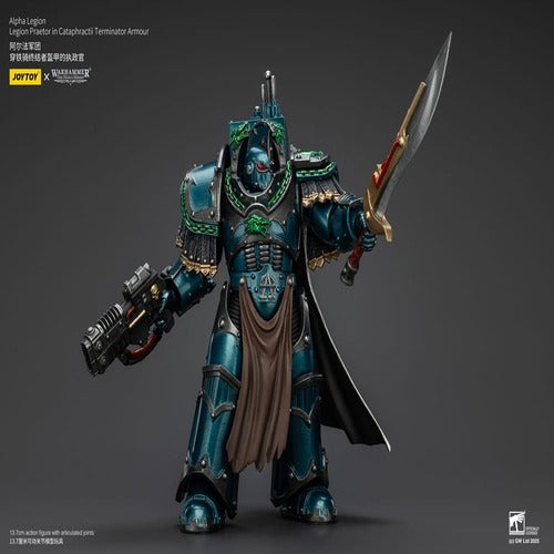 Warhammer The Horus Heresy figurine Alpha Legion Legion Praetor in Cataphractii Terminator Armour 18 cm