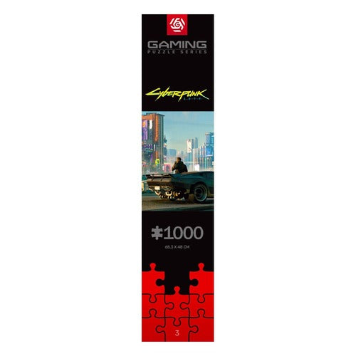 Cyberpunk 2077 puzzle Gaming Mercenary on the Rise (1000 pièces)