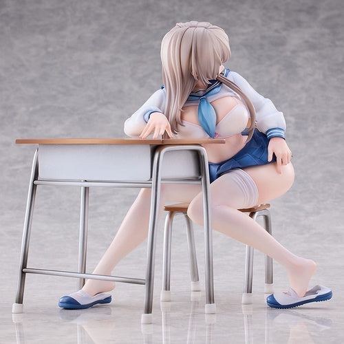 Original Character statuette 1/6 Mousou Tights.43: Suzu-chan Tapestry Set Edition 17 cm