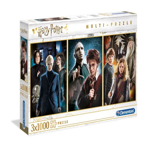 Harry Potter pack 3 Puzzles Characters (3 x 1000 pièces)