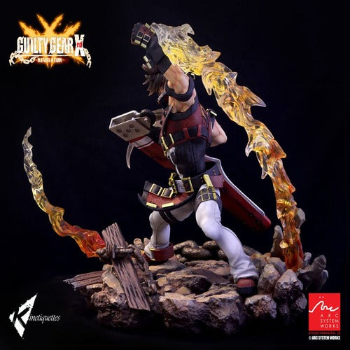Guilty Gear Xrd Revelator diorama Sol Badguy - The Bounty Hunter 26 cm
