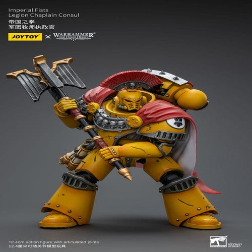 Warhammer The Horus Heresy figurine 1/18 Imperial Fists Legion Chaplain Consul 12 cm