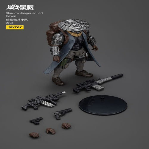 Battle For the Stars figurine Shadow Jaeger Squad Raven 16 cm