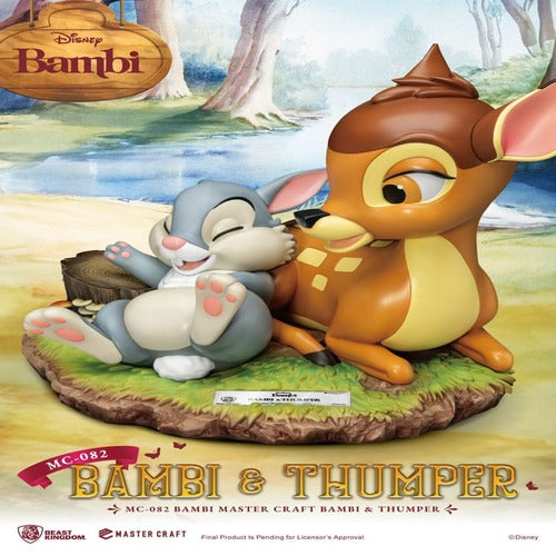 Disney statuette Master Craft Bambi & Thumper 26 cm