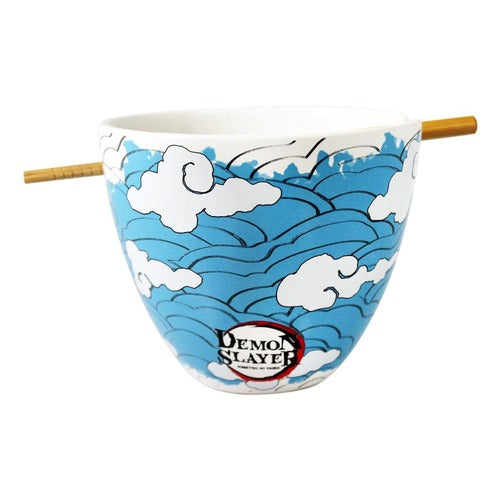 Demon Slayer bol à ramen avec baguettes Tanjiro Mask 473 ml