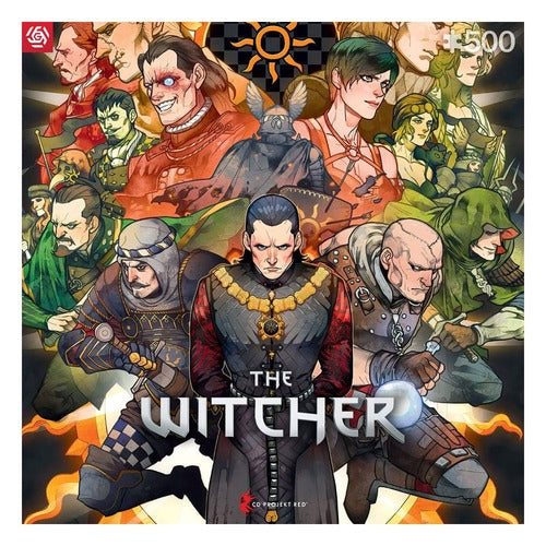 The Witcher puzzle Gaming Nilfgaard (500 pièces)