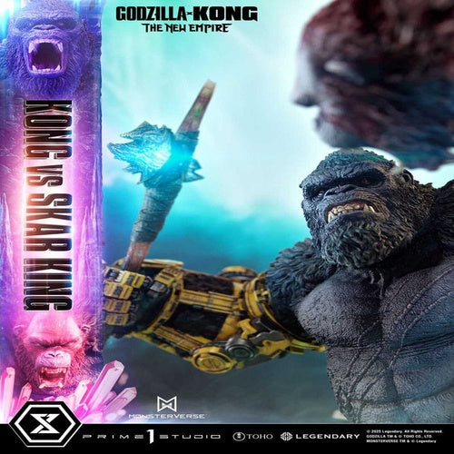 Godzilla x Kong: The New Empire Ultimate Diorama Masterline Series Statue Kong vs Skar King 104 cm