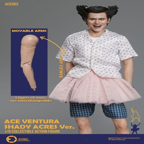 Ace Ventura, détective chiens et chats figurine 1/6 Ace Ventura Shady Acres Version 30 cm