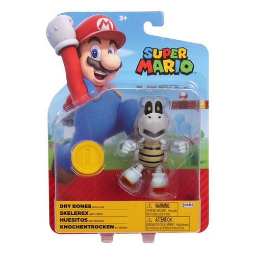 World of Nintendo Minifiguren 5er-Pack Super Mario Wave 40 10 cm Sortiment (6)