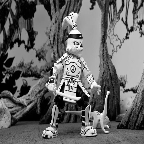 Usagi Yojimbo figurine Samurai Usagi Yojimbo Black & White Figure 18 cm