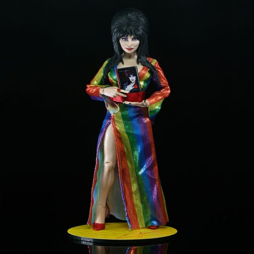 Elvira, Mistress of the Dark figurine Clothed Over the Rainbow Elvira 20 cm