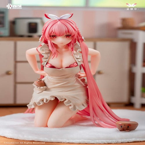Original Character statuette 1/7 White Rabbit Rosu 16 cm