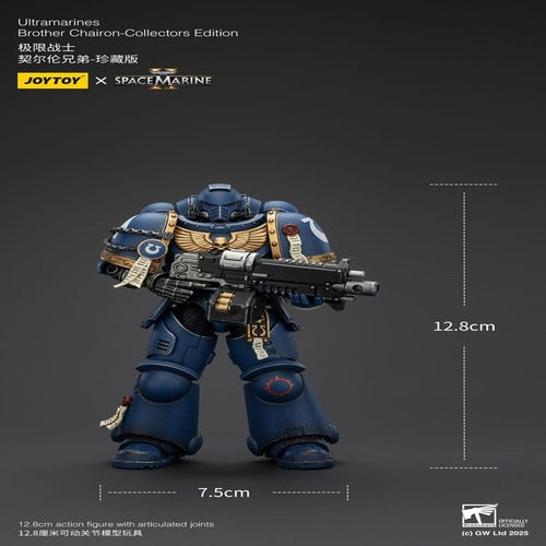 Warhammer 40,000: Space Marine 2 figurine Ultramarines Brother Chairon Collectors Edition 13 cm